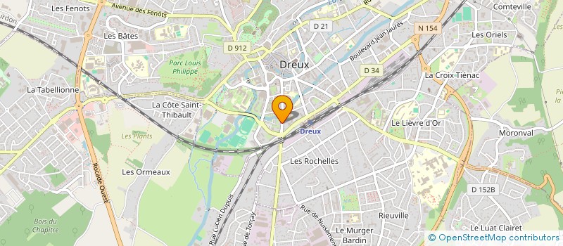 localisation de l'entreprise LRVENTILATION à DREUX