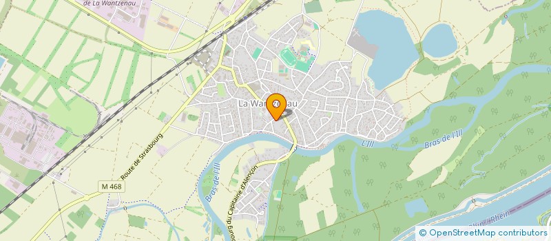 localisation de l'entreprise LRVO  LA WANTZENAU