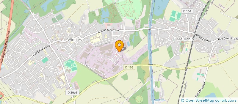 localisation de l'entreprise LRW2026  WINGLES