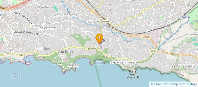 localisation de l'entreprise LRX CONSULTING  TOULON