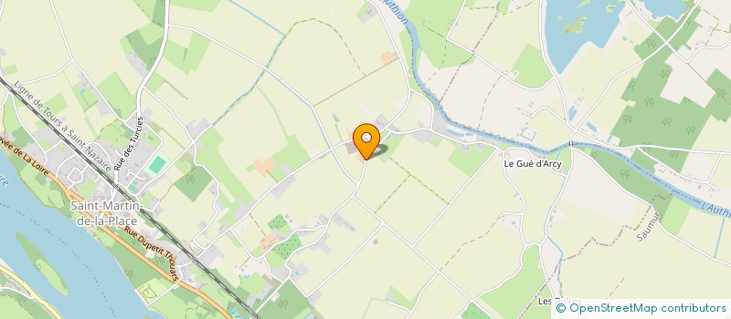 localisation de l'entreprise LRZ à GENNES-VAL-DE-LOIRE