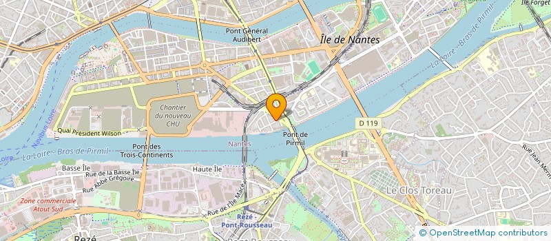 localisation de l'entreprise LS 44 à NANTES