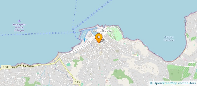 localisation de l'entreprise LS  SAINT-TROPEZ