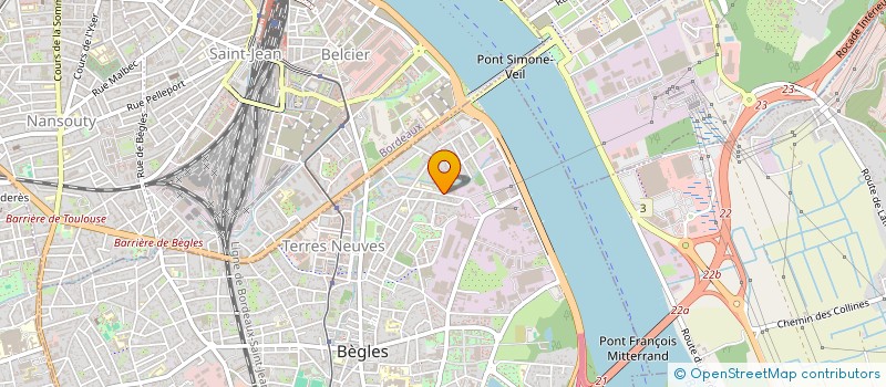 localisation de l'entreprise LS à BEGLES