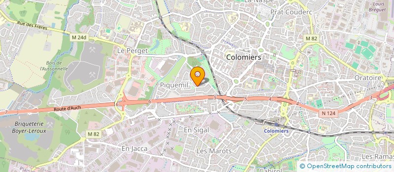 localisation de l'entreprise LS à COLOMIERS