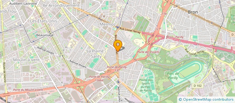 localisation de l'entreprise LS  VENISSIEUX