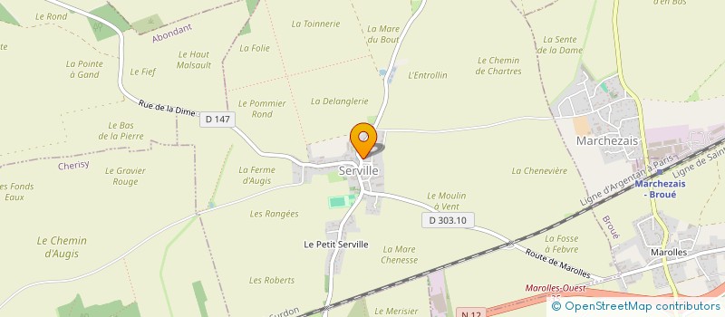 localisation de l'entreprise LS à ABONDANT