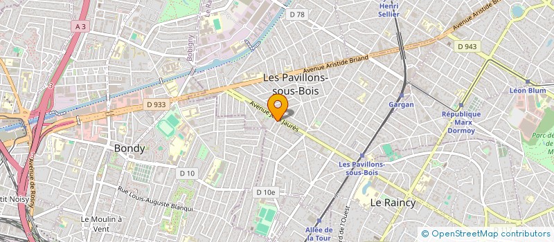localisation de l'entreprise LS à LES PAVILLONS-SOUS-BOIS