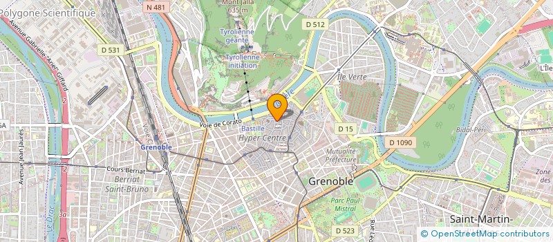 localisation de l'entreprise LS  GRENOBLE