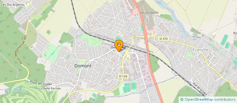 localisation de l'entreprise LS  DOMONT