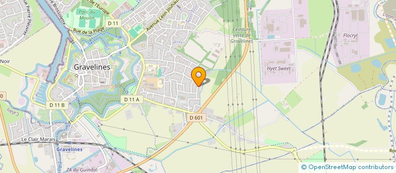 localisation de l'entreprise LS à GRAVELINES