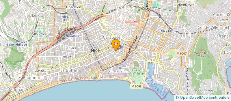 localisation de l'entreprise LS ACADEMIE  NICE