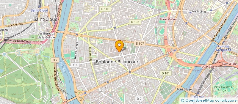 localisation de l'entreprise LS ADVISORS à BOULOGNE-BILLANCOURT