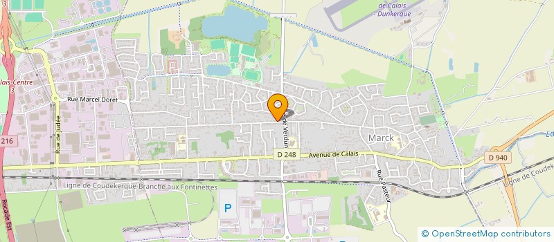 localisation de l'entreprise LS AGENCEMENT  MARCK