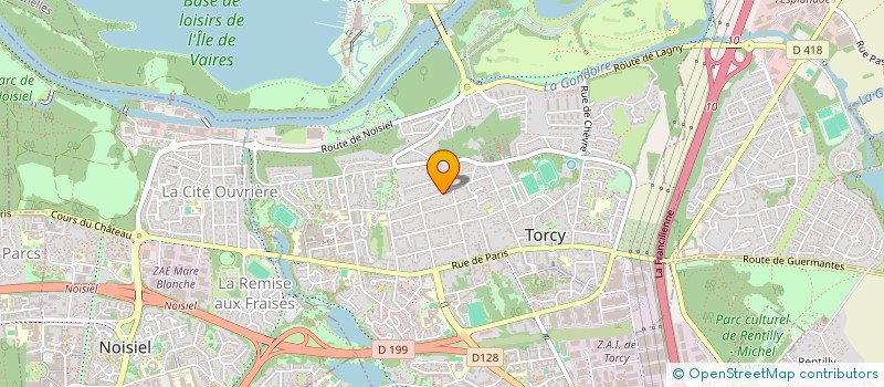 localisation de l'entreprise LS ASSISTANCE CONSEIL à TORCY