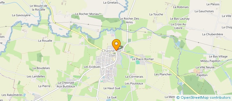 localisation de l'entreprise LS BANDES  CHASNE-SUR-ILLET