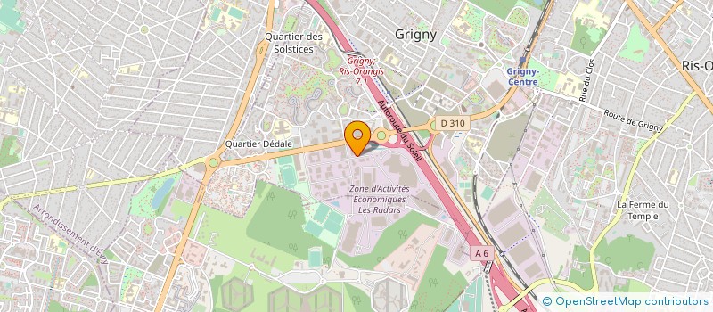 localisation de l'entreprise LS BAT à GRIGNY