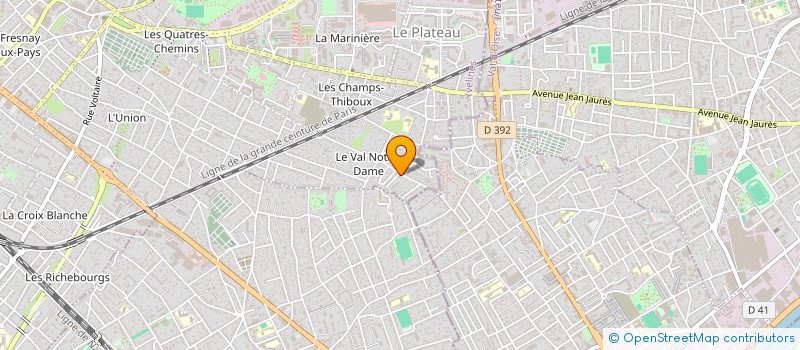 localisation de l'entreprise LS BAT RENOV à SARTROUVILLE