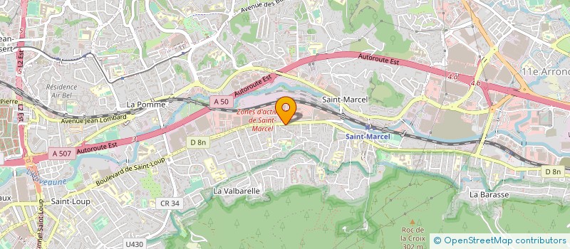 localisation de l'entreprise LS BIEN-ETRE à MARSEILLE