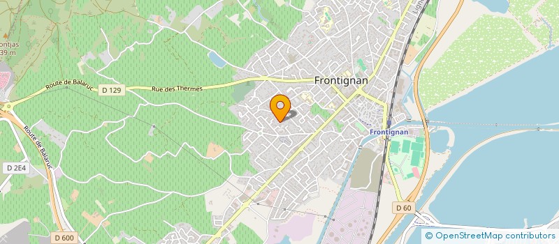 localisation de l'entreprise LS BOIS MENUISERIE à FRONTIGNAN