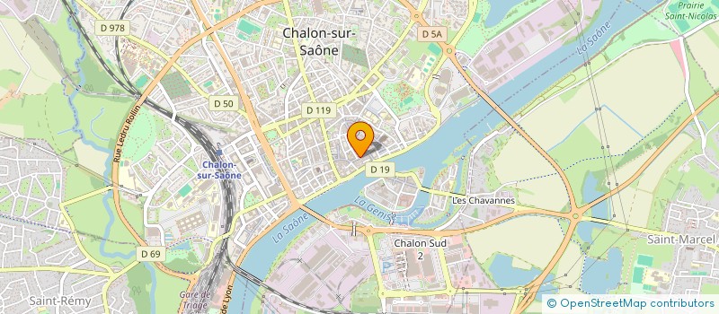 localisation de l'entreprise LS BOUTIQUE à CHALON-SUR-SAONE