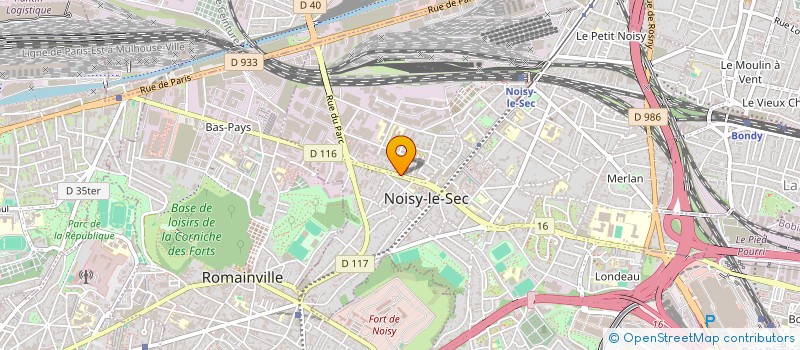 localisation de l'entreprise LS CARS GLADS à NOISY-LE-SEC