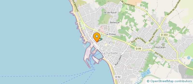 localisation de l'entreprise LS CAVE  LA TURBALLE