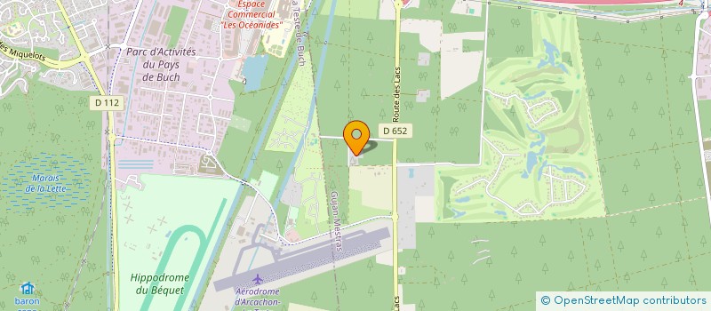 localisation de l'entreprise LS.CG  LE TEICH