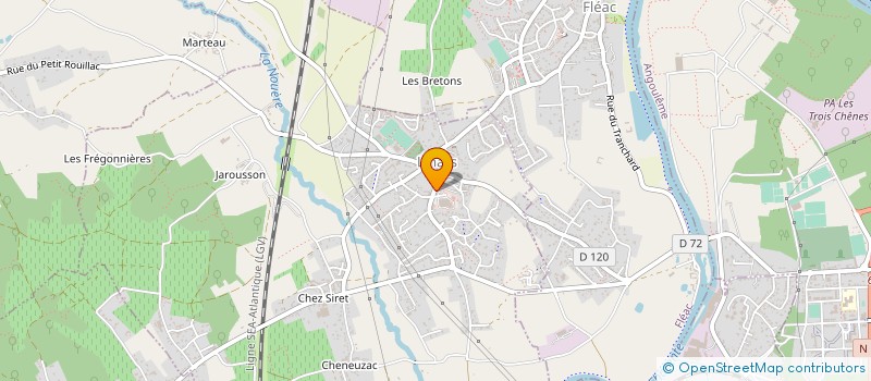 localisation de l'entreprise LS CIM à LINARS