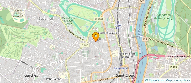 localisation de l'entreprise LS-CO à SAINT-CLOUD