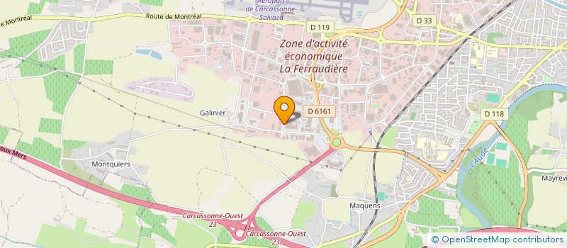 localisation de l'entreprise LS CONCEPT à CARCASSONNE
