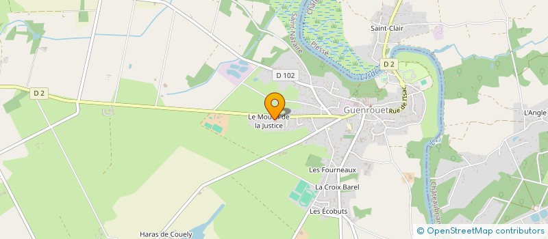 localisation de l'entreprise LS CONDUITE  GUENROUET