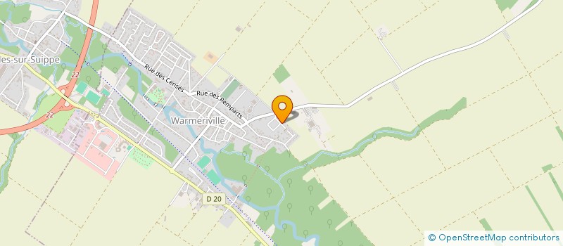 localisation de l'entreprise LS CONSEIL  WARMERIVILLE