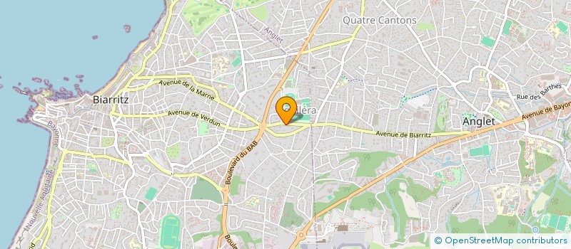 localisation de l'entreprise LS+ CONSEIL & DEVELOPPEMENT à BIARRITZ