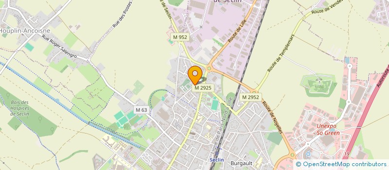 localisation de l'entreprise LS CONSTRUCT à SECLIN