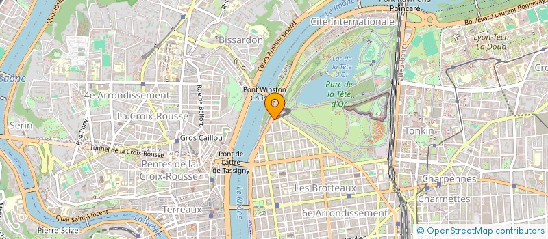 localisation de l'entreprise LS CONSULTING à LYON