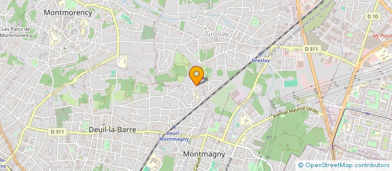 localisation de l'entreprise LS CONSULTING  DEUIL-LA-BARRE