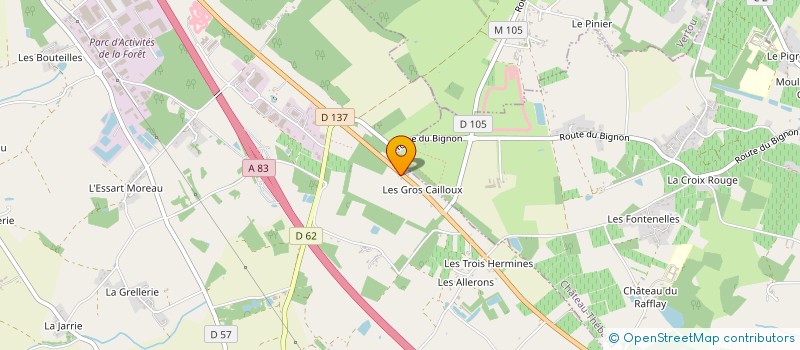 localisation de l'entreprise LS COUVERTURE MACONNERIE à LE BIGNON