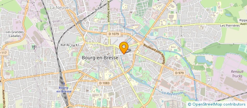localisation de l'entreprise LS CREATION à BOURG-EN-BRESSE