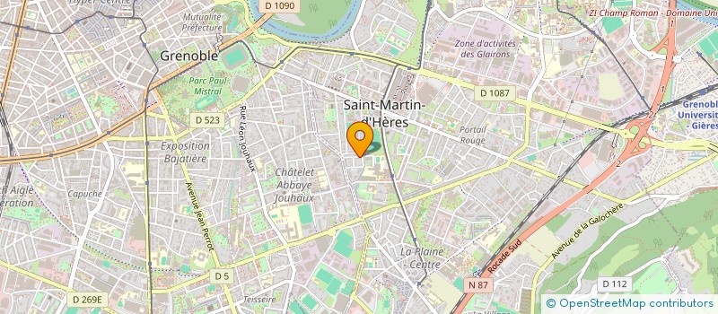 localisation de l'entreprise LS DECAPAGE  SAINT-MARTIN-D'HERES