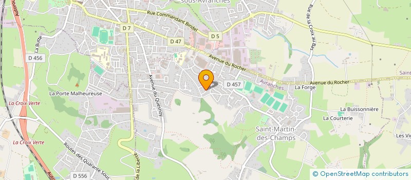 localisation de l'entreprise LS DENTAIRE à AVRANCHES