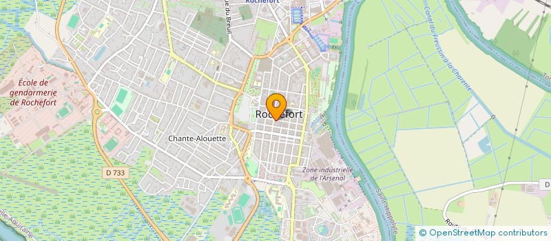 localisation de l'entreprise LS DEVELOPPEMENT  ROCHEFORT