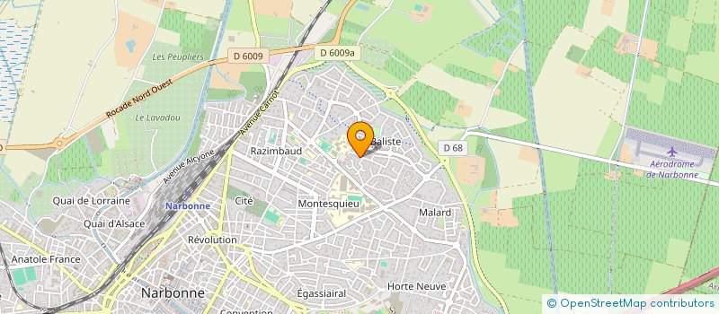 localisation de l'entreprise LS DIAGIMMO à NARBONNE
