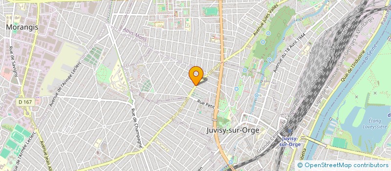 localisation de l'entreprise LS DIFFUSION à JUVISY-SUR-ORGE