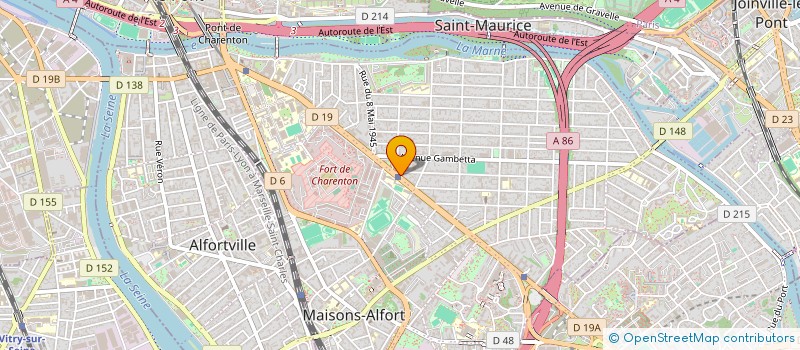 localisation de l'entreprise LS DIFFUSION à MAISONS-ALFORT