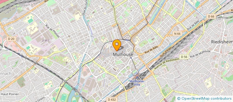 localisation de l'entreprise LS DIFFUSION  MULHOUSE