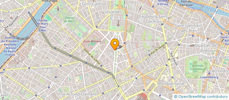 localisation de l'entreprise LS DISTRIBUTION à PARIS