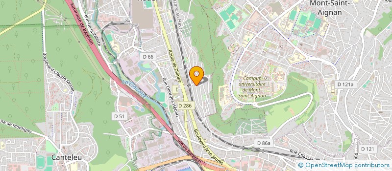 localisation de l'entreprise LS DISTRIBUTION à DEVILLE-LES-ROUEN