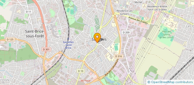 localisation de l'entreprise LS DISTRIBUTIONS à SARCELLES