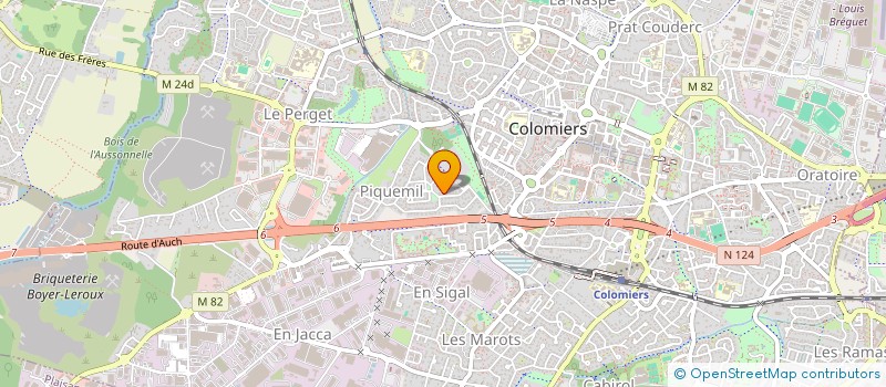 localisation de l'entreprise LS ENERGIE à COLOMIERS